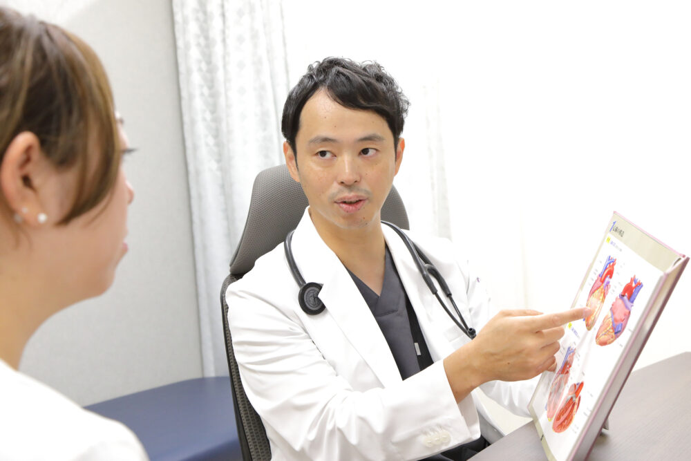胸痛がある場合の診察